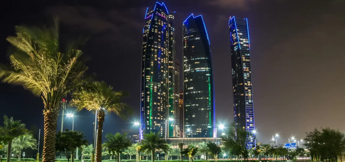 Abu Dhabi at night
