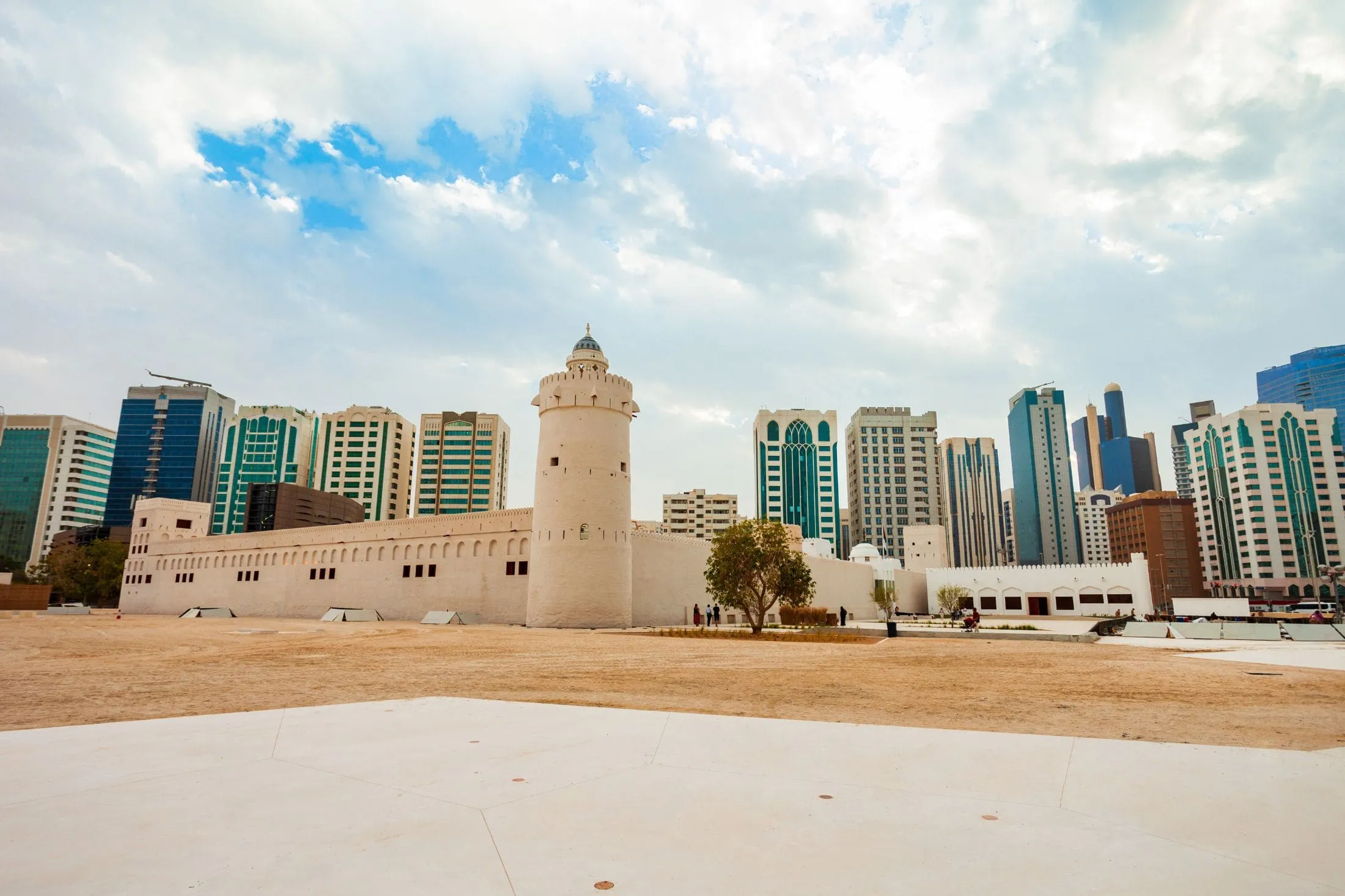 Qasr Al Hosn Fort in Abu Dhabi