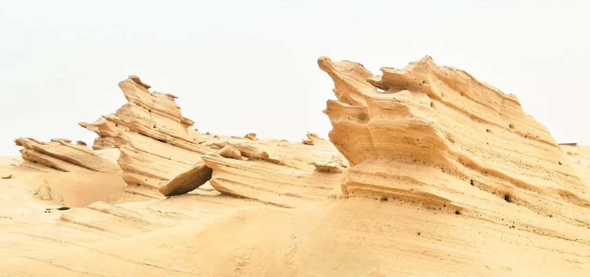 Al Wathba Fossil Dunes in Abu Dhabi