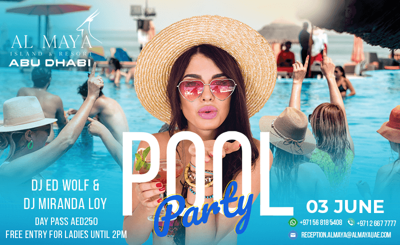 web offer pool party